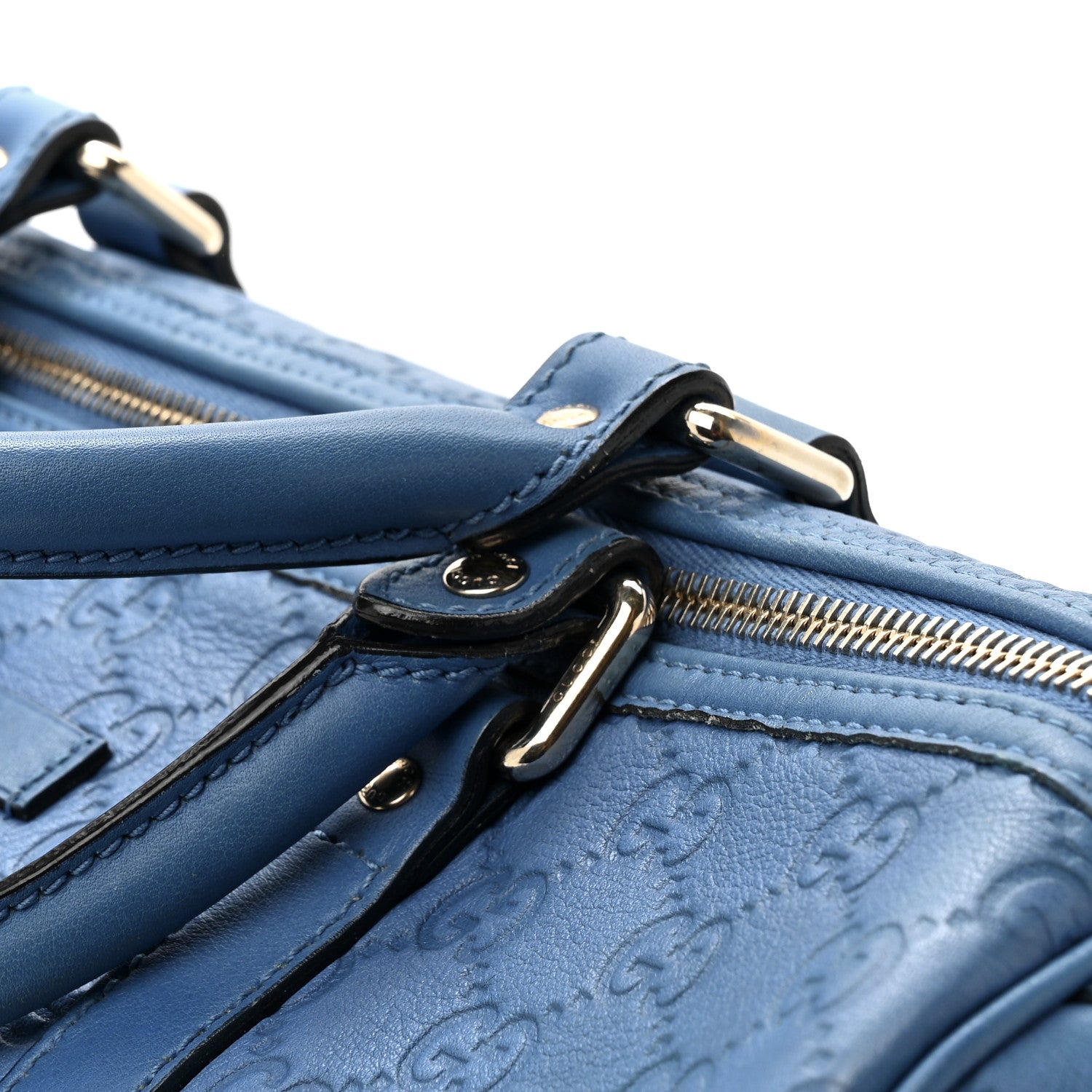 Gucci Guccissima Medium Joy Boston Blue 14 of 14