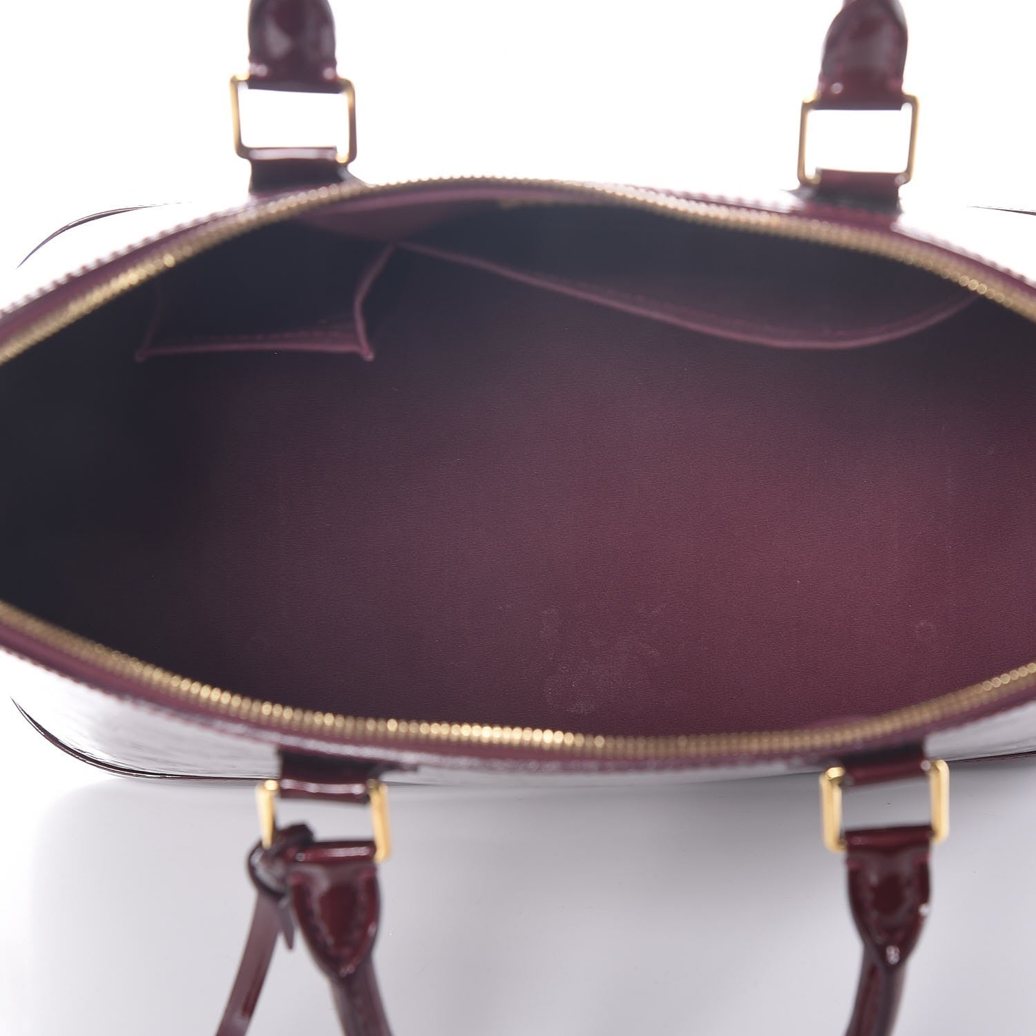 Louis Vuitton Vernis Alma GM Rouge Fauviste 5 of 15
