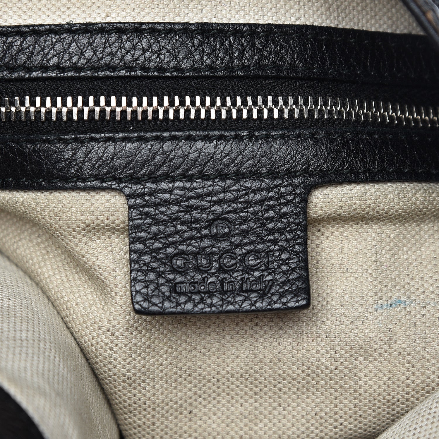 Gucci Calfskin Large Techno Horsebit Hobo Black 8 of 25