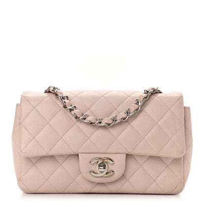 Chanel Caviar Quilted Mini Rectangular Flap Light Pink 1 of 10
