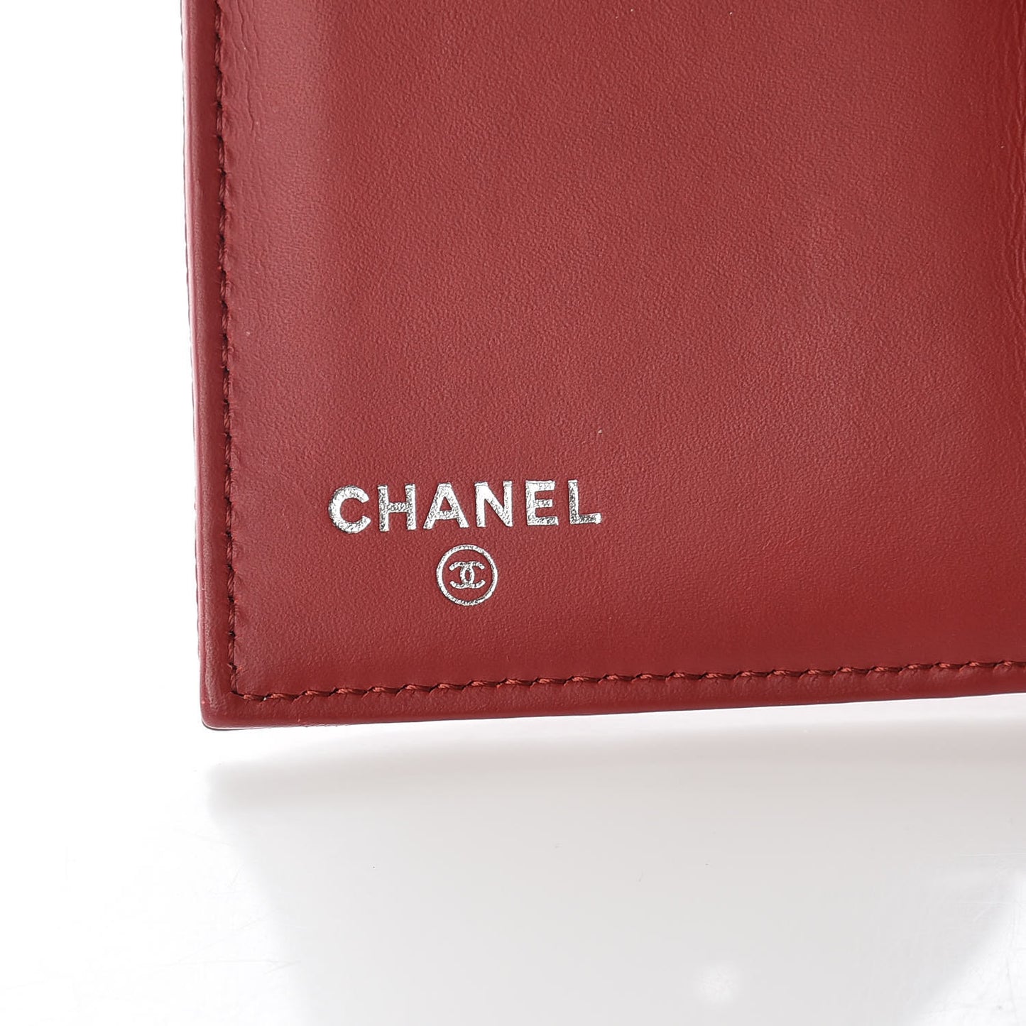 Caviar Quilted Large Flap Wallet Red