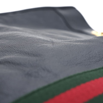 Gucci Calfskin Maxi Rajah Chain Tote Black 14 of 14