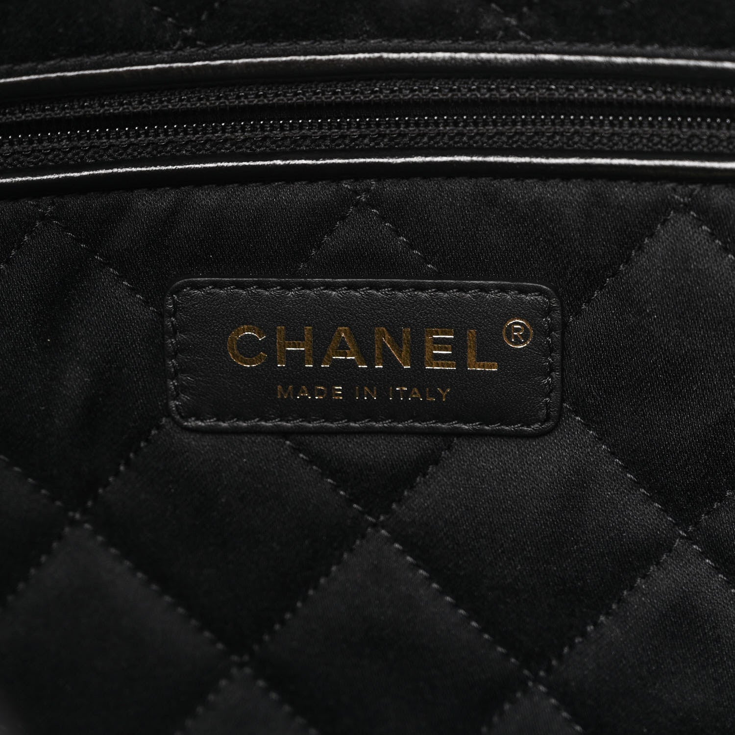Chanel Shiny Calfskin Quilted Small Chanel 22 Black 7 of 11