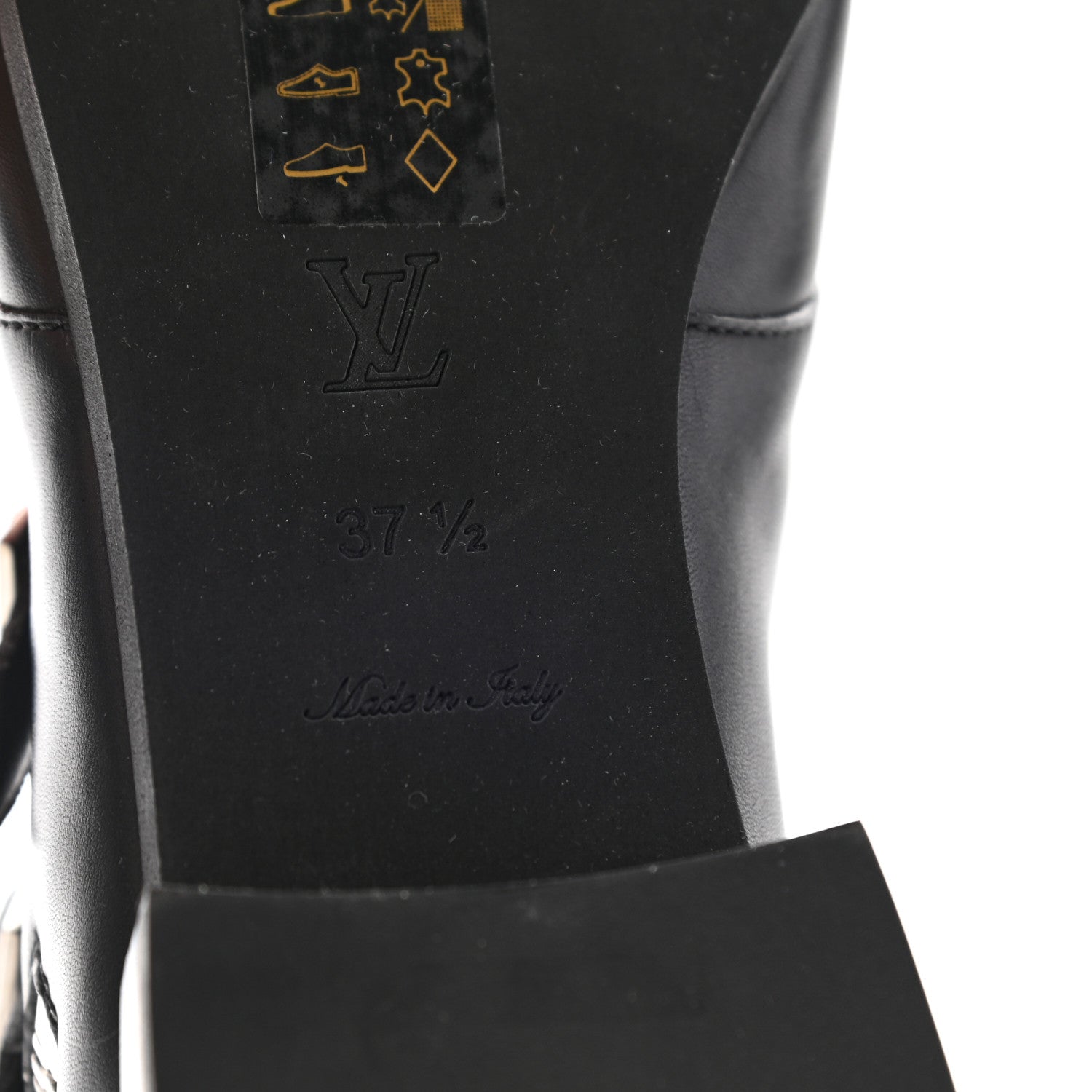 Louis Vuitton Monogram Jumble Flat Ankle Boots 37.5 Black 6 of 12
