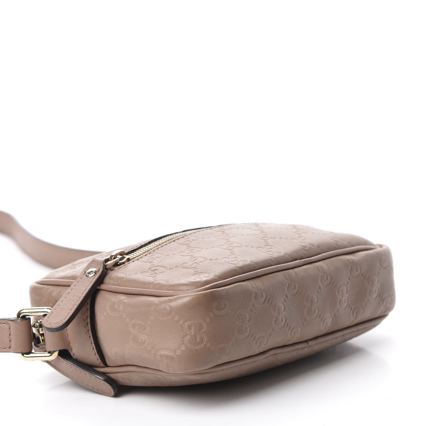 Guccissima Small Shoulder Bag Rose Beige