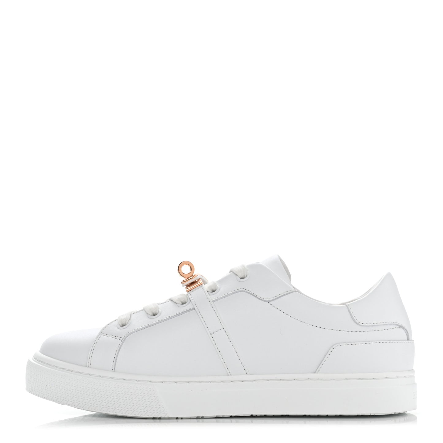 Calfskin Day Sneakers 37.5 White