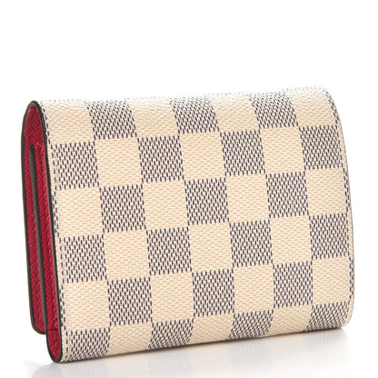 Louis Vuitton Damier Azur 2017 Christmas Animation Victorine Wallet 3 of 8