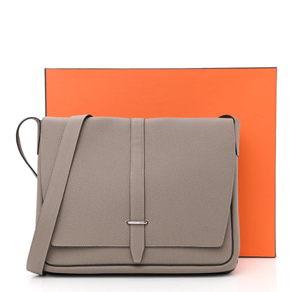 Hermes Togo Steve Light Messenger Gris Asphalte 11 of 11