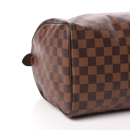 Louis Vuitton Damier Ebene Speedy 30 7 of 9