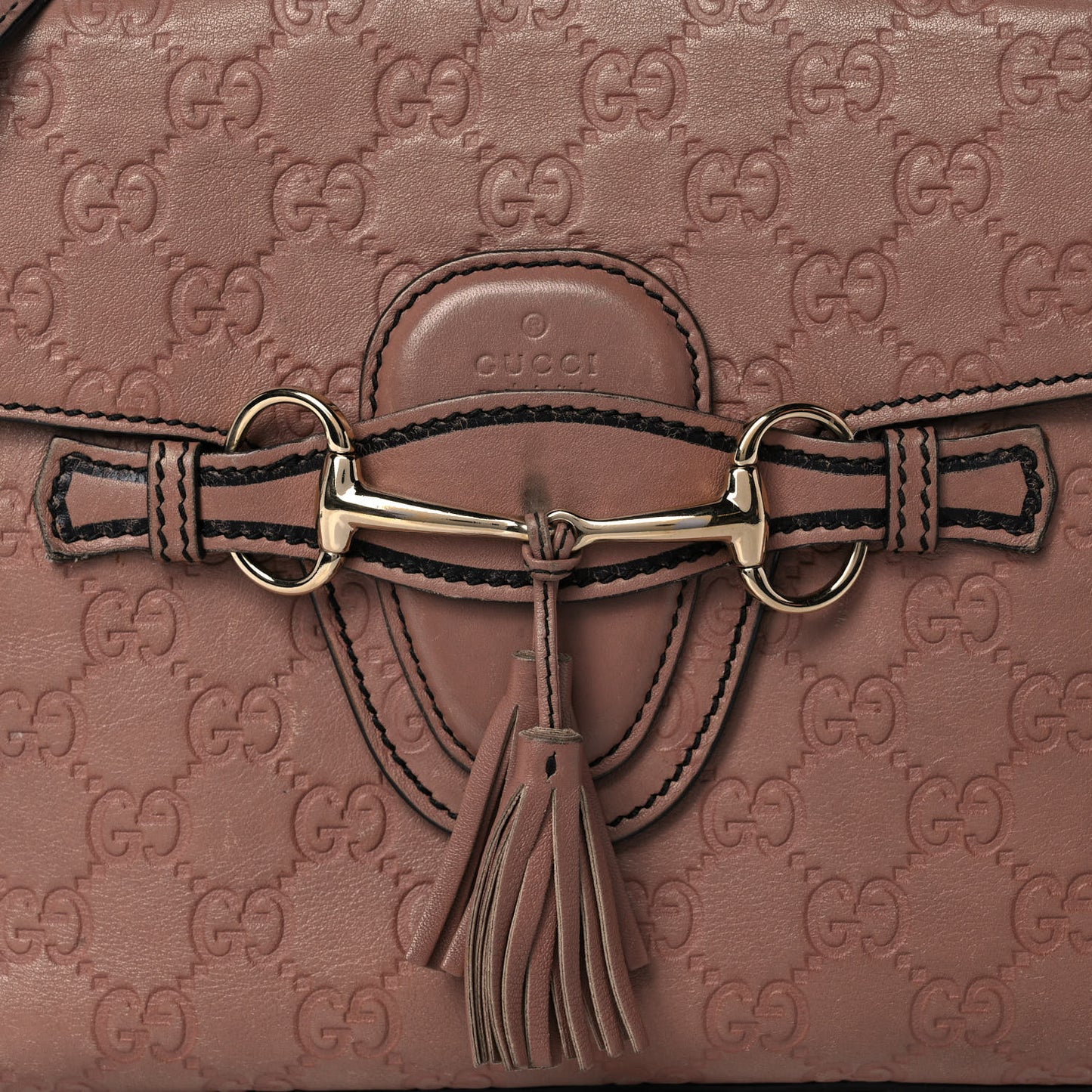 Guccissima Medium Emily Chain Shoulder Bag Camelia