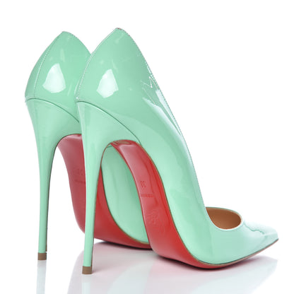 Christian Louboutin Patent So Kate 120 Pumps 38 Opal 3 of 9