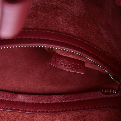 Celine Supple Calfskin Medium Phantom Luggage Red 8 of 14