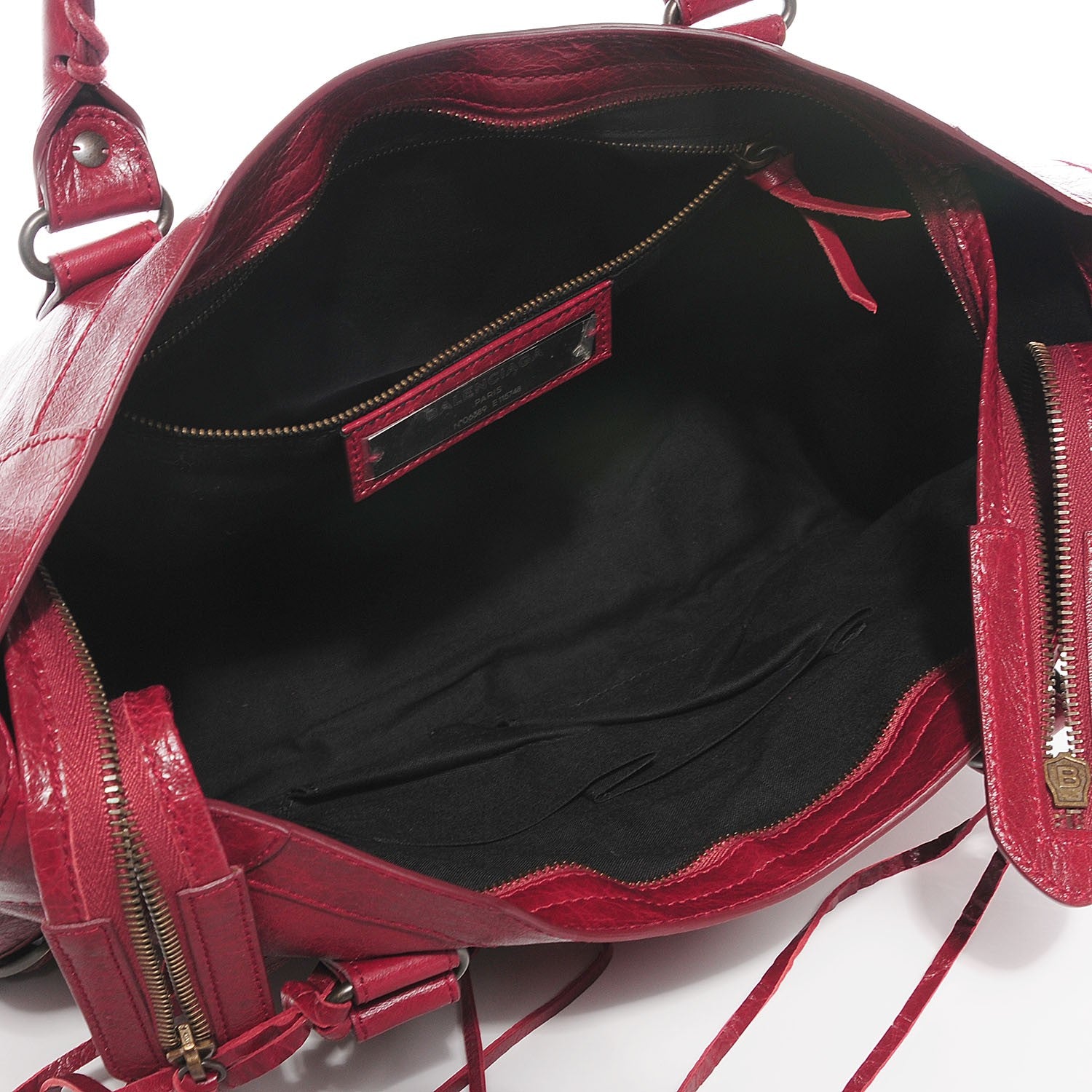 Balenciaga Agneau Classic Hardware City Rouge Cerise 5 of 14