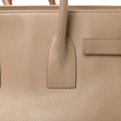 Saint Laurent Calfskin Small Sac De Jour Beige 17 of 19