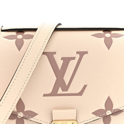 Louis Vuitton Empreinte Monogram Giant Pochette Metis Creme Bois De Rose 7 of 10