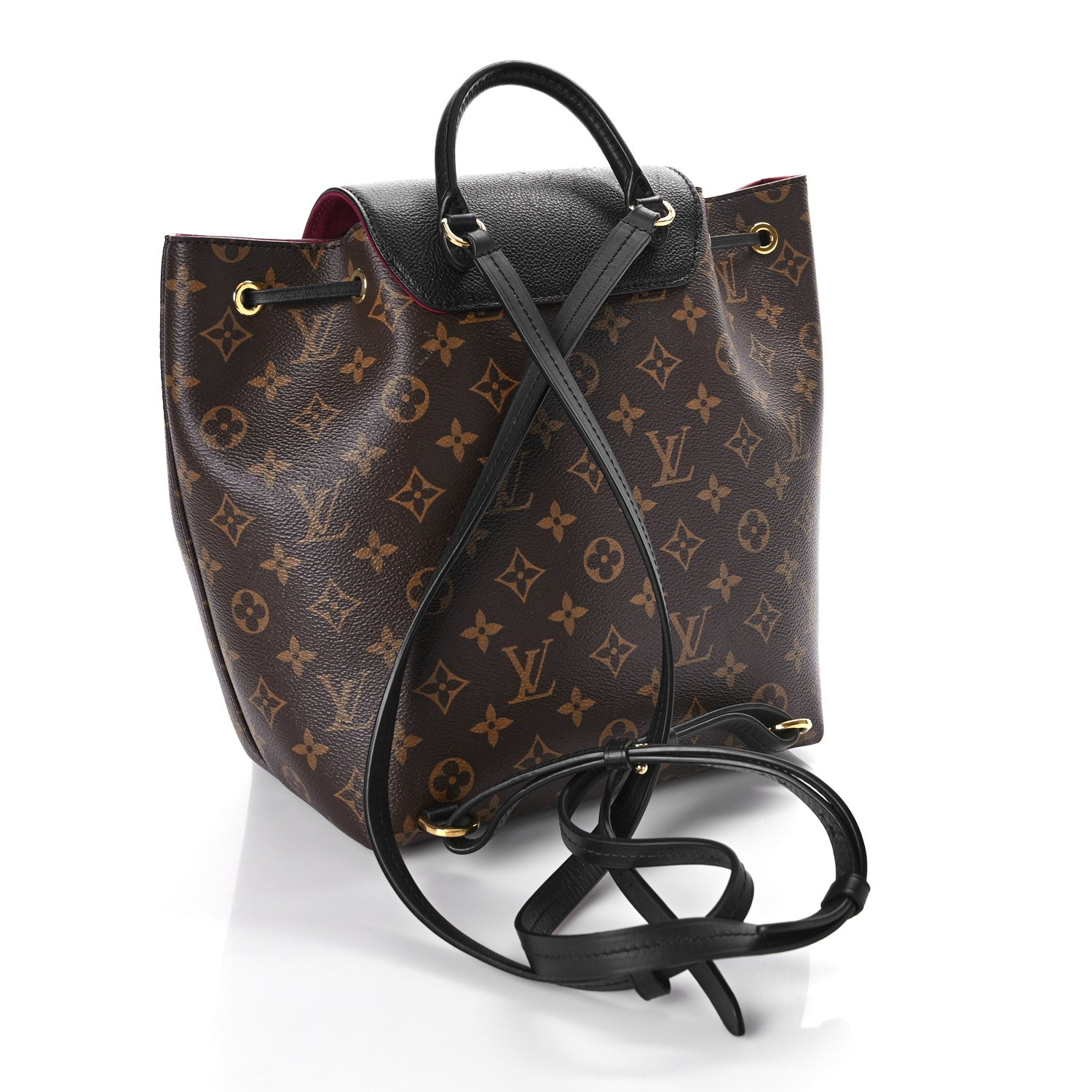 Louis Vuitton Monogram Montsouris PM Black 3 of 11