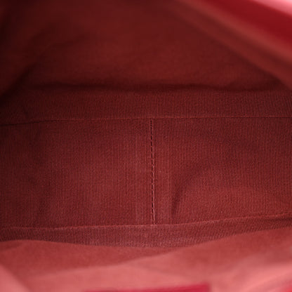 Chanel Caviar Quilted Twist Your Buttons Hobo Burgundy 5 of 10