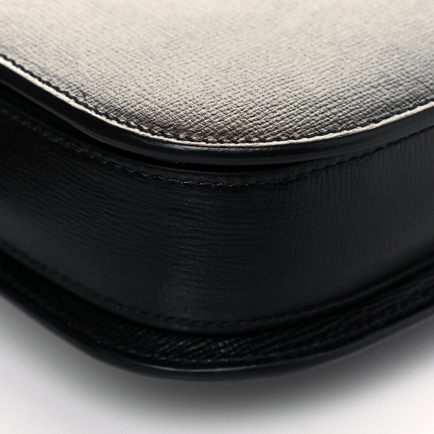 Azalea Calfskin Horsebit 1955 Shoulder Bag Black