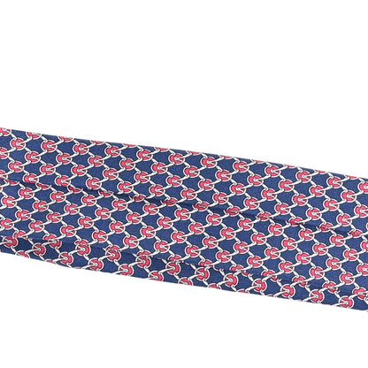 Hermes Silk Petit H Scarf And Tie Marine Black White 3 of 3