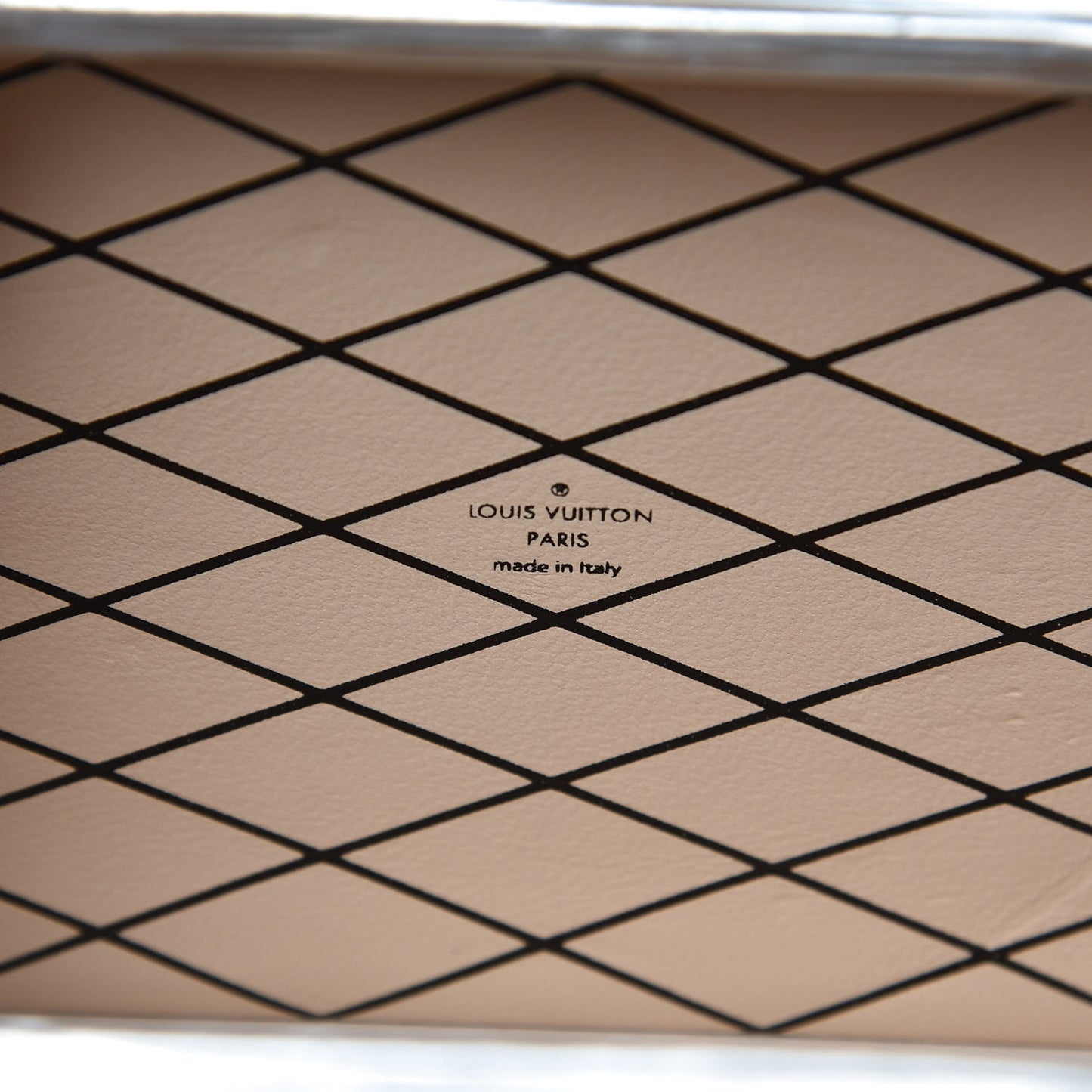 Metallic Epi Petite Malle Silver