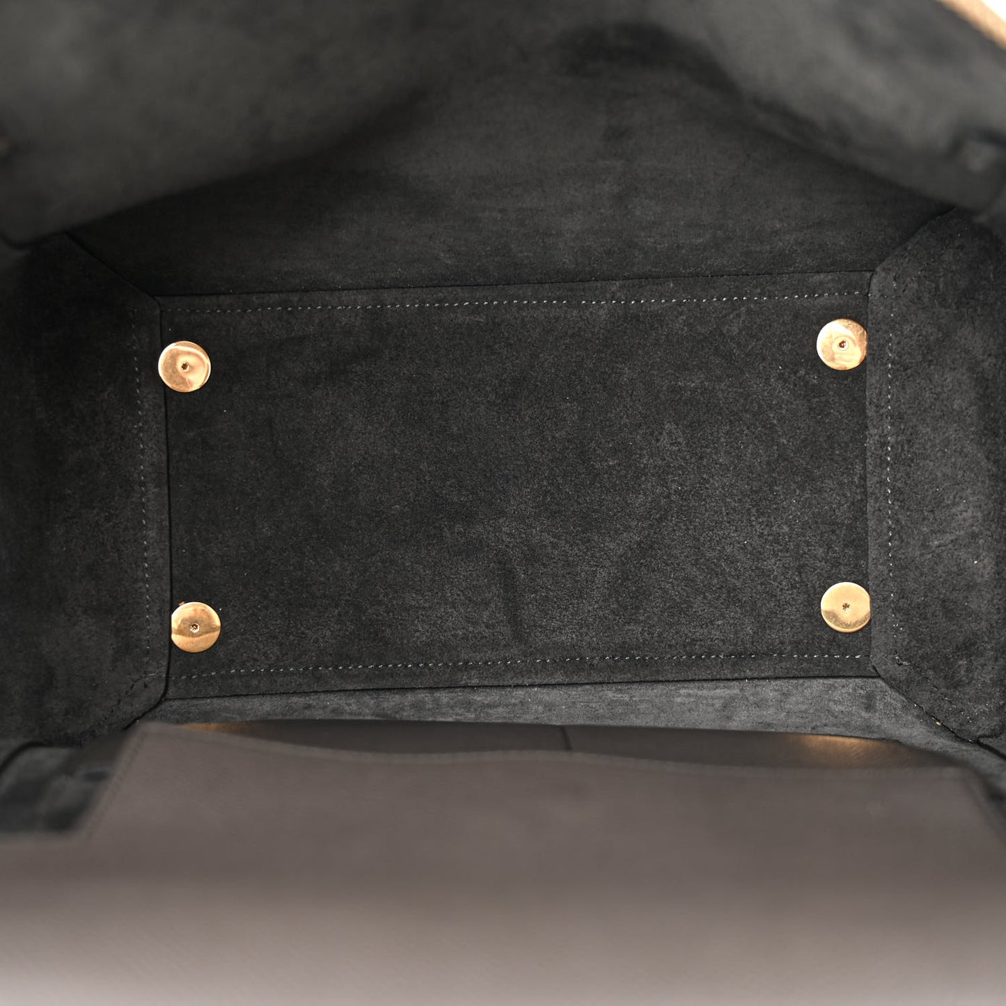 Grained Calfskin Mini Belt Bag Grey