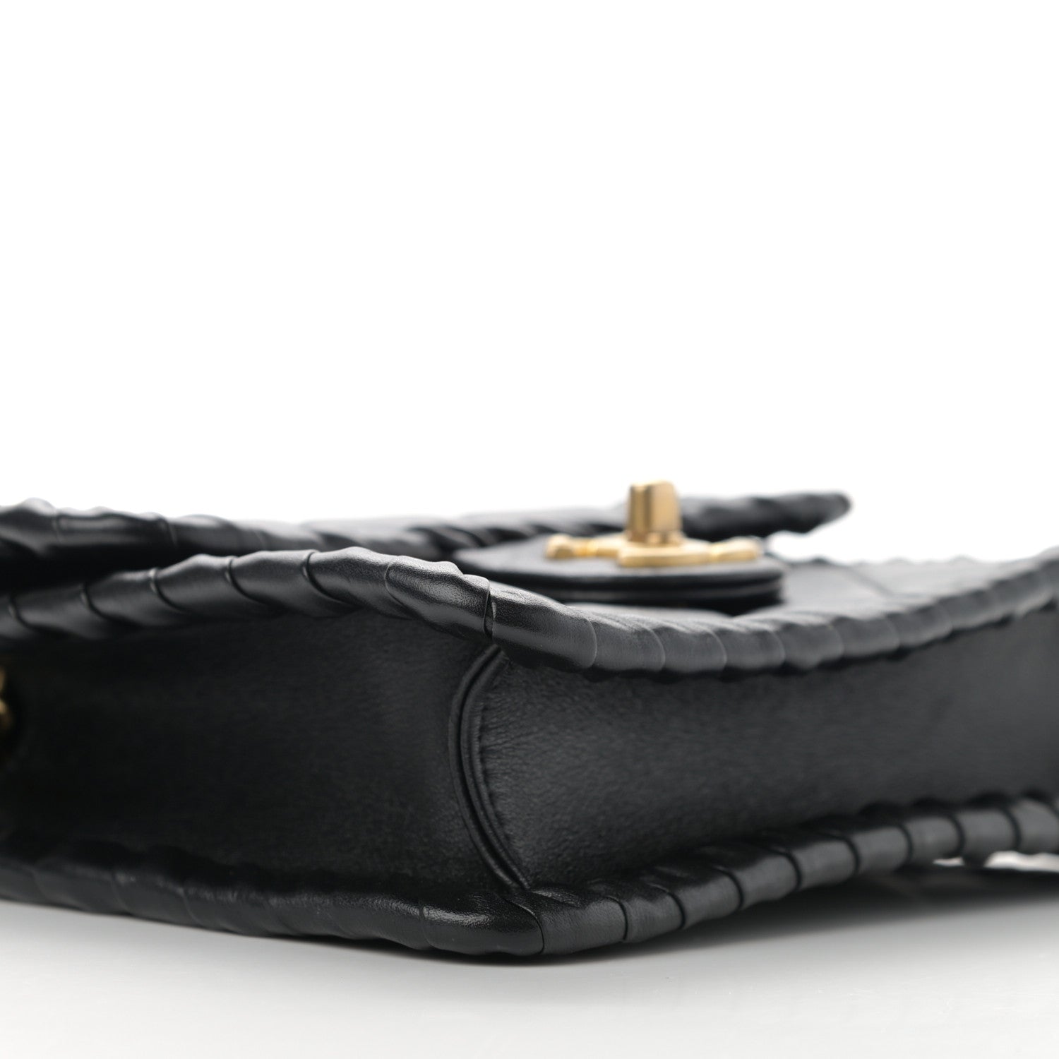 Chanel Calfskin Braided Mini My Own Frame Flap Black 9 of 11