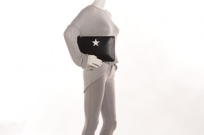 Givenchy Smooth Calfskin Star Small Zip Pouch Black 2 of 12