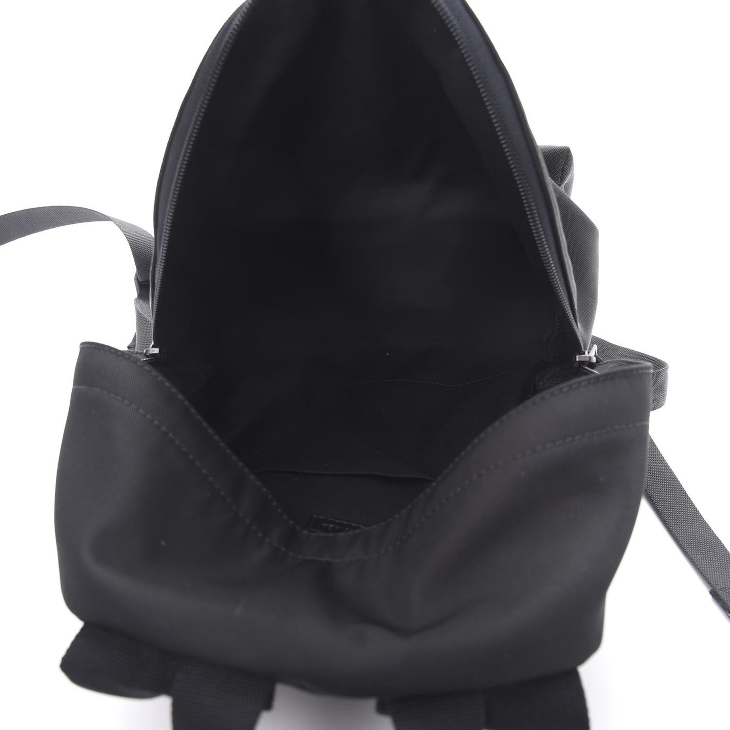 Nylon Embroidered You Are The World Explorer Backpack S Black