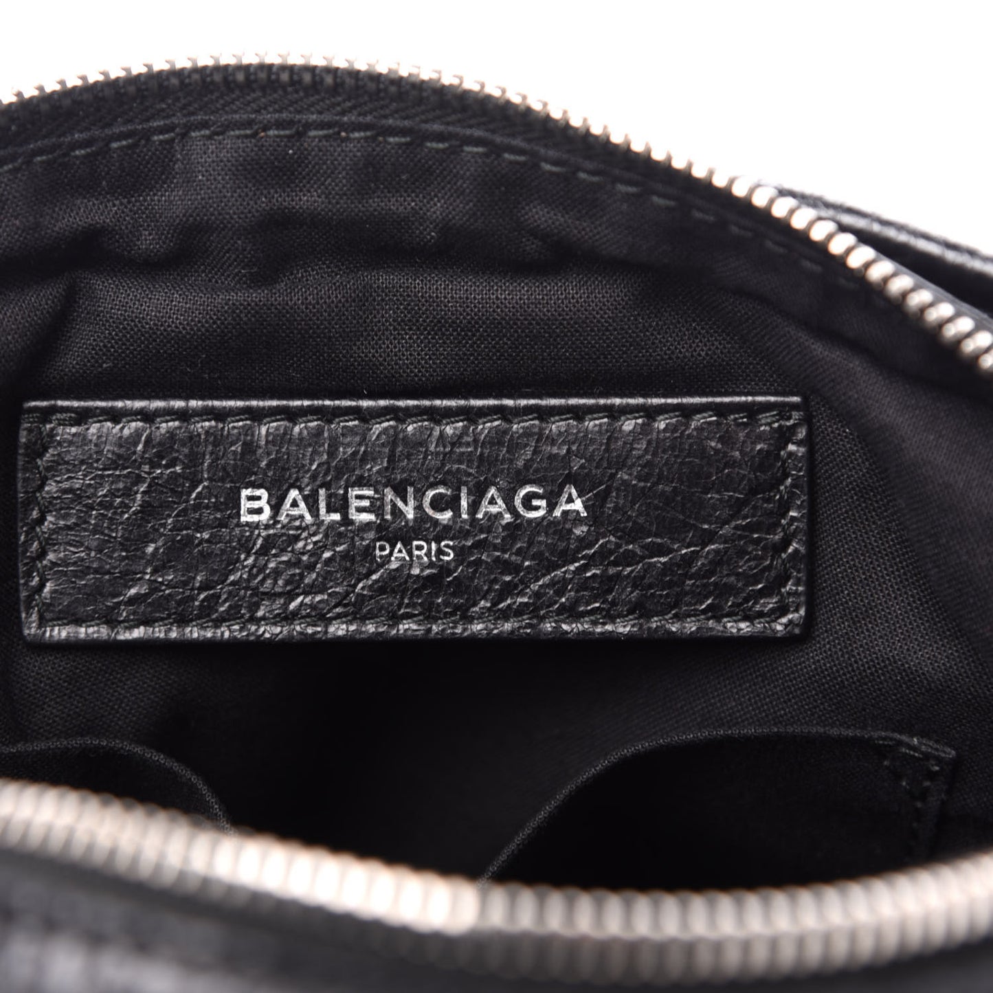 Lambskin Classic Hardware Neo Lift Hip Bag Black