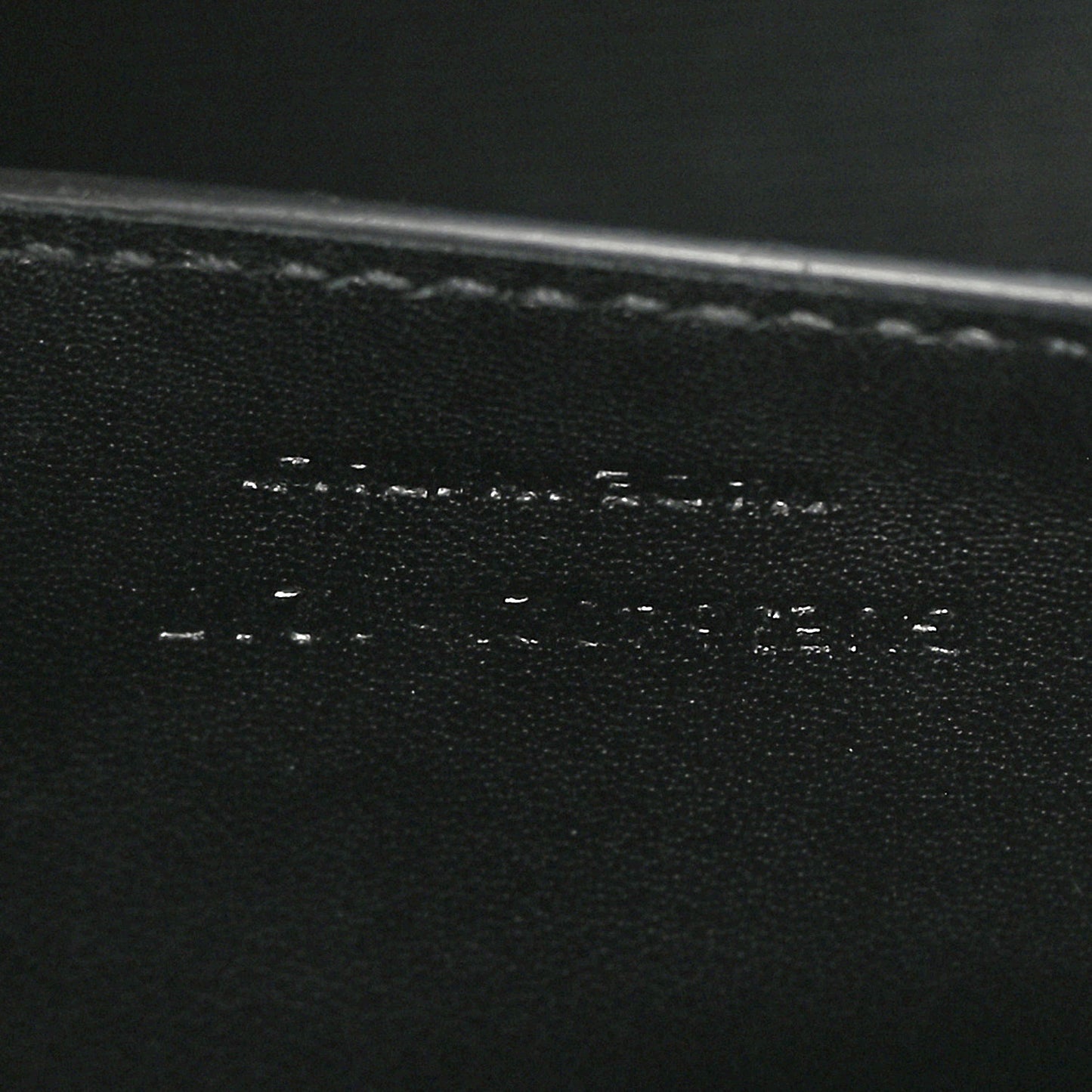 Grain De Poudre Medium Classic Monogram Kate Satchel Black