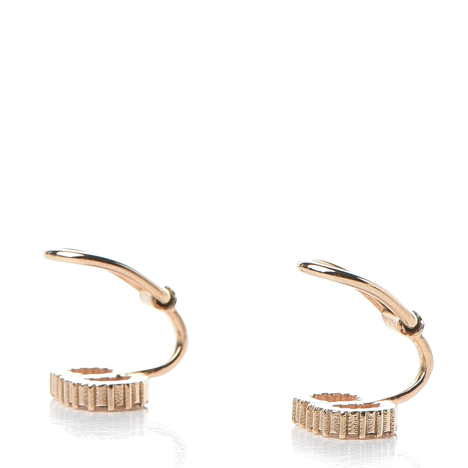 Christian Dior Crystal Clair D Lune Clip On Earrings Rose Gold 3 of 4