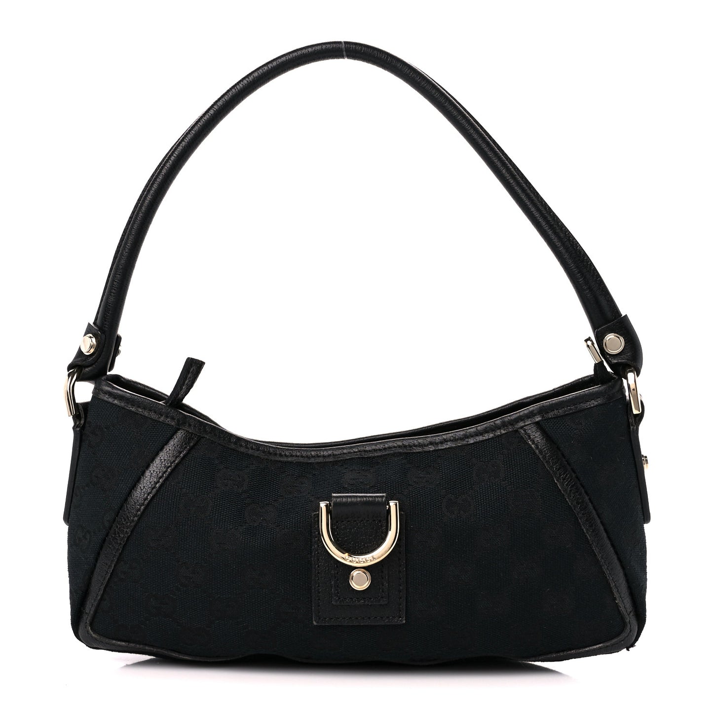 Monogram D Ring Abbey Pochette Black
