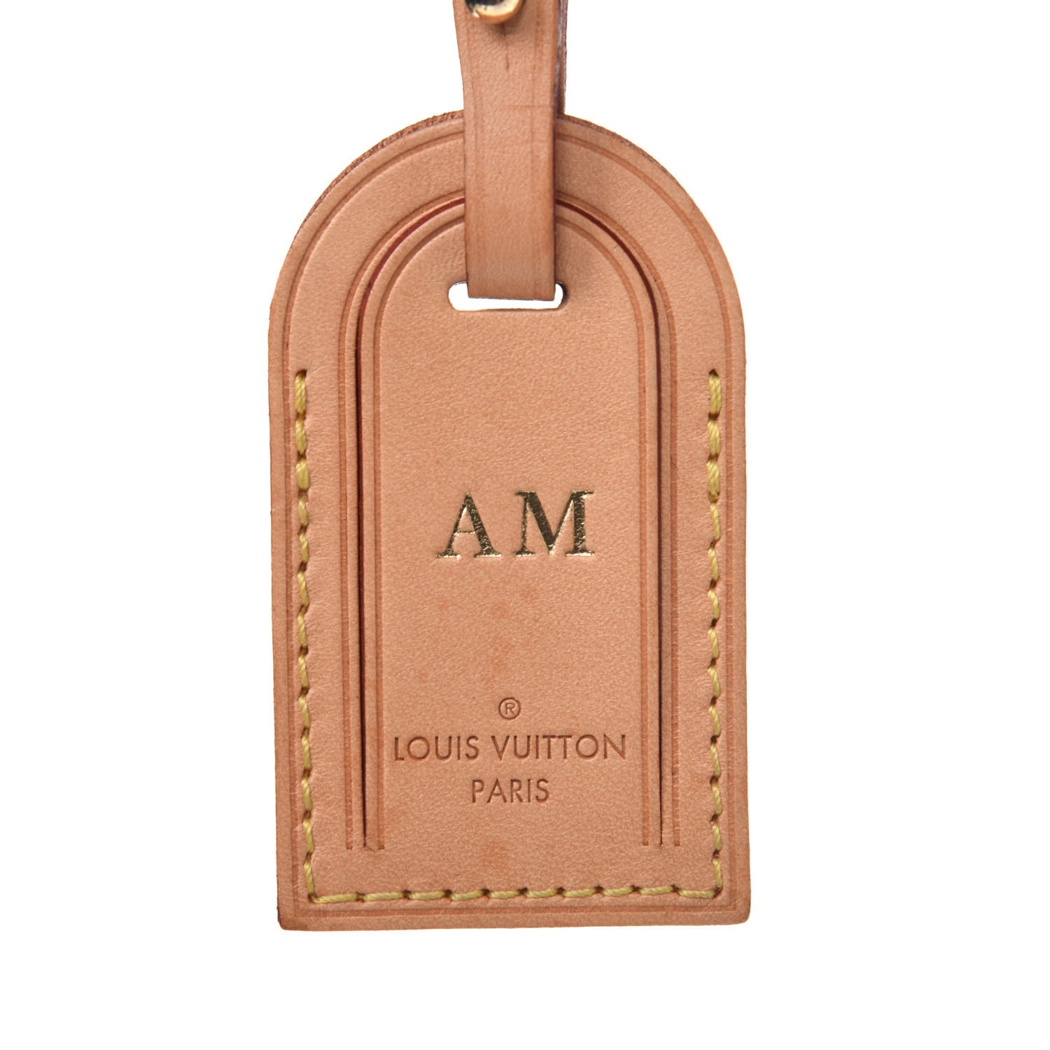 Louis Vuitton Vachetta Luggage Tag 3 of 4