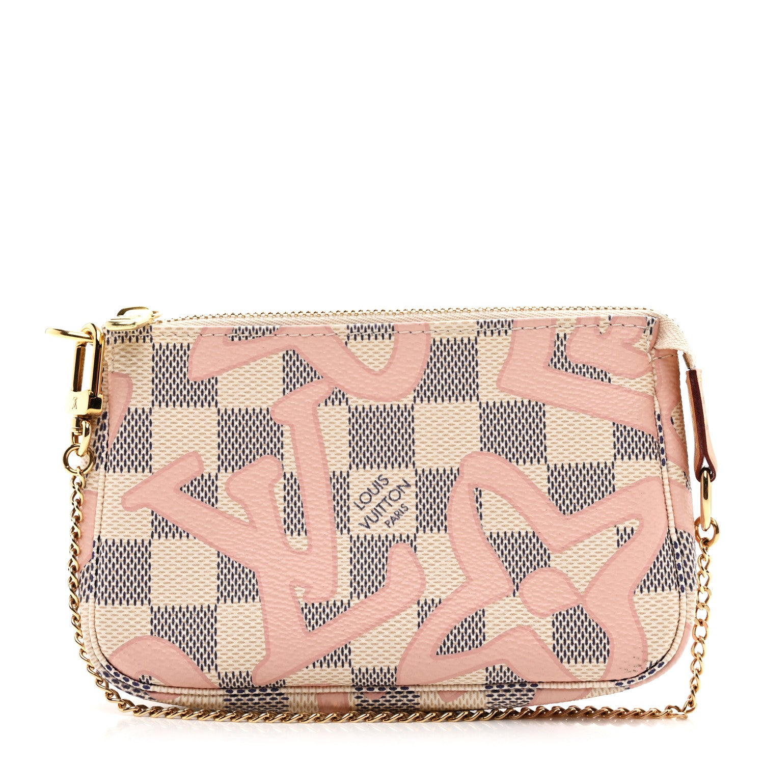 Louis Vuitton Damier Azur Tahitienne Mini Pochette Accessories 1 of 7
