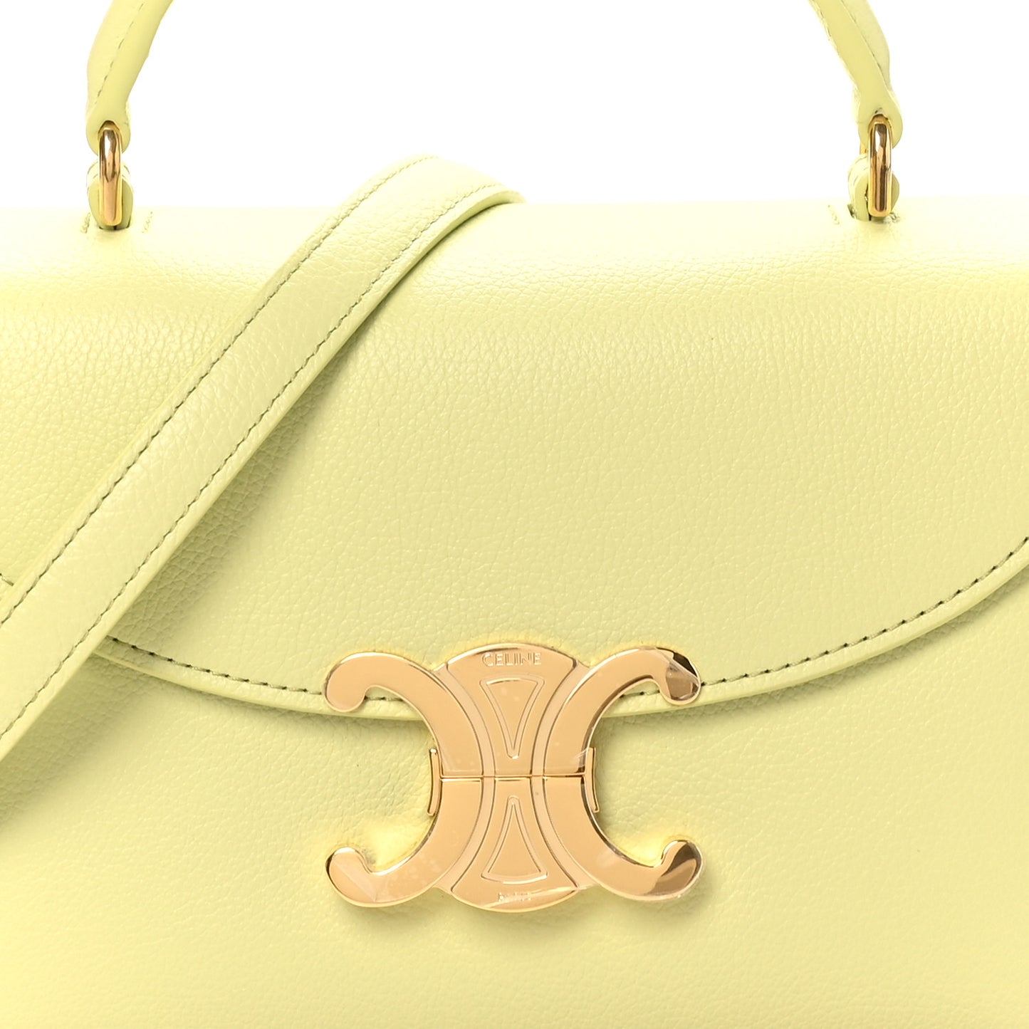 Supple Grained Calfskin Teen Nino Soft Lime