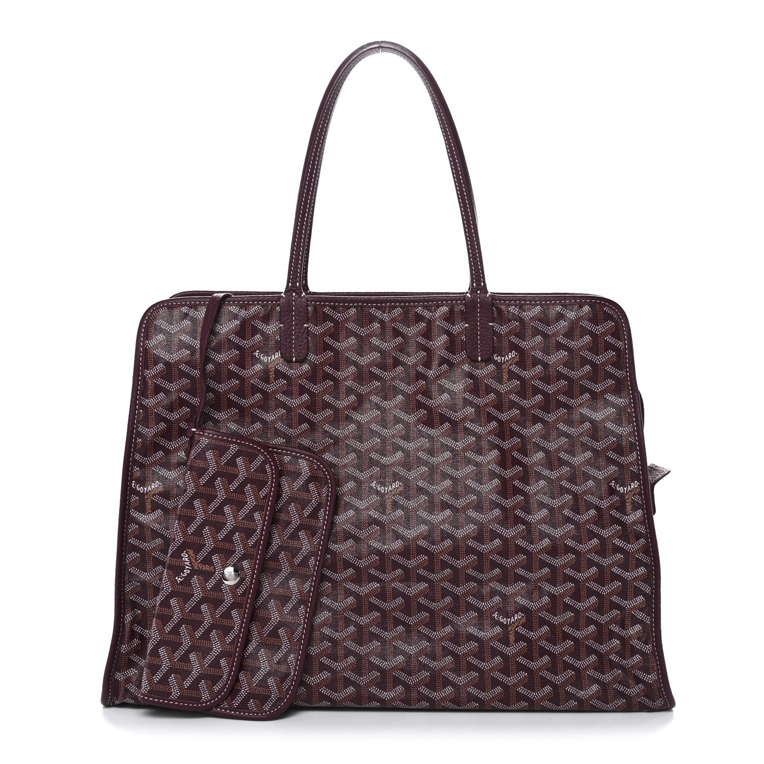 新品未使用 GOYARD アンバサード GOYARD（ゴヤール） アンバサードPM PVC×レザー 黒 ブラック ビジネス