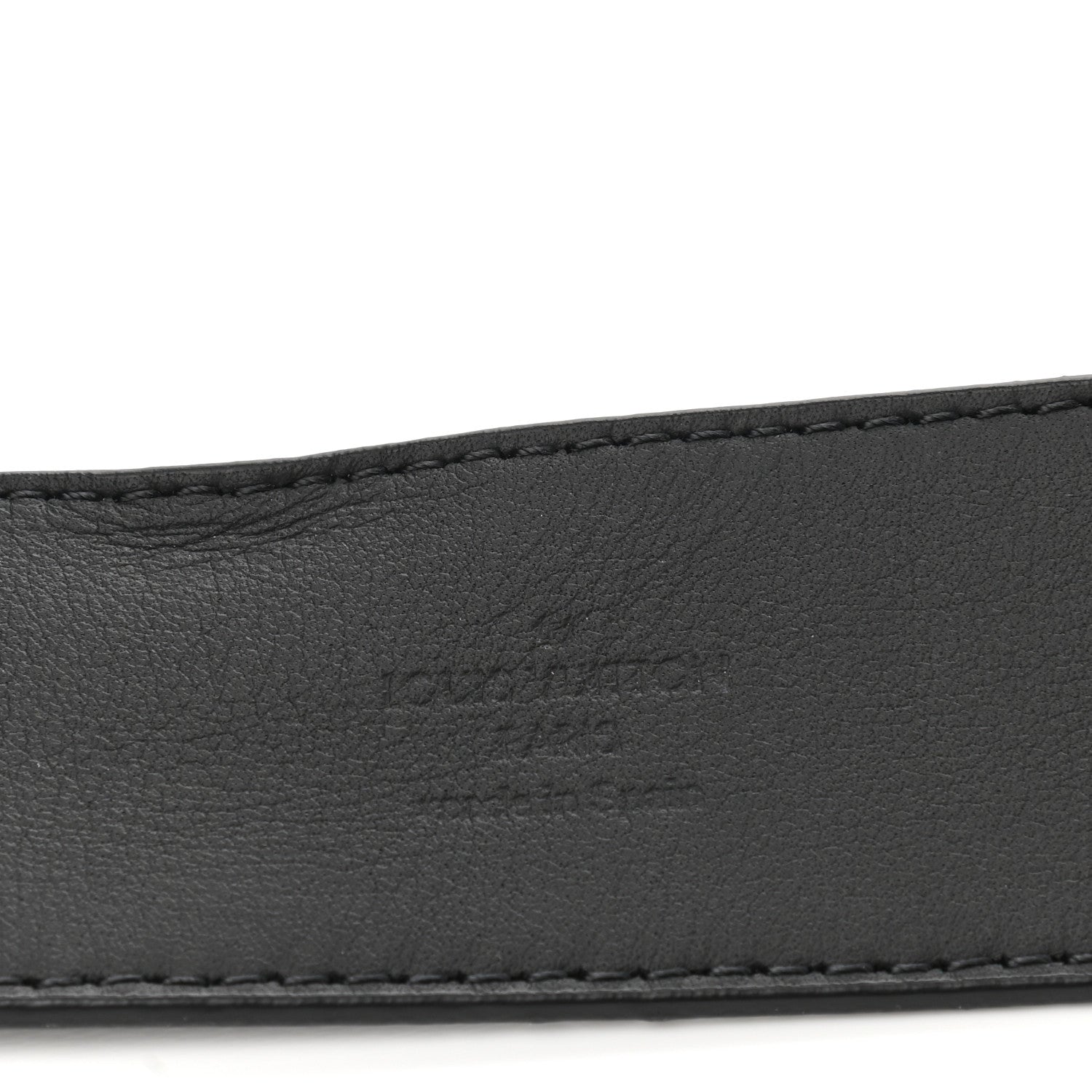 Louis Vuitton Monogram Eclipse Taigarama 40mm LV Initiales Reversible Belt 110 44 Black 4 of 8