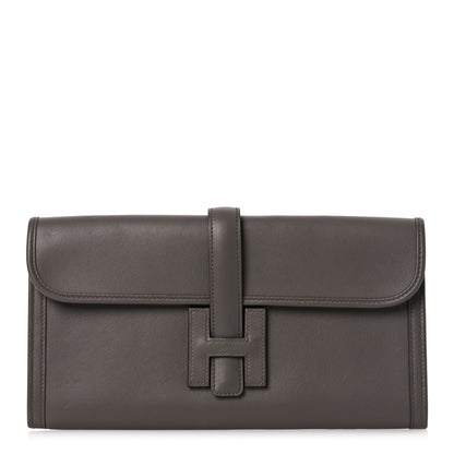 Hermes Swift Jige Elan 29 Clutch Gris Asphalte 1 of 11