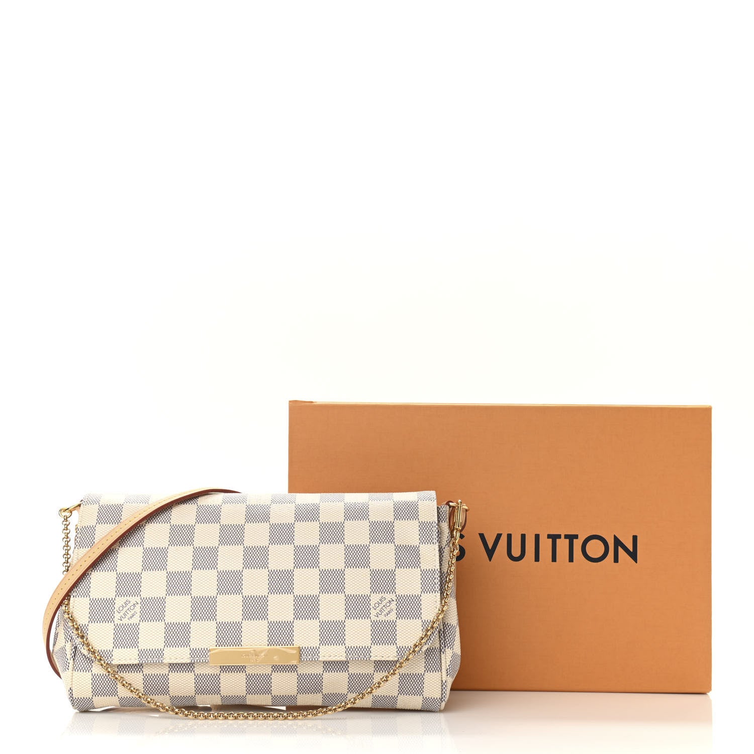 Louis Vuitton Damier Azur Favorite MM 11 of 11