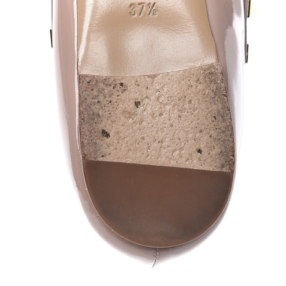 Valentino Garavani Patent Rockstud Ballerina Flats 37.5 Poudre 16 of 17