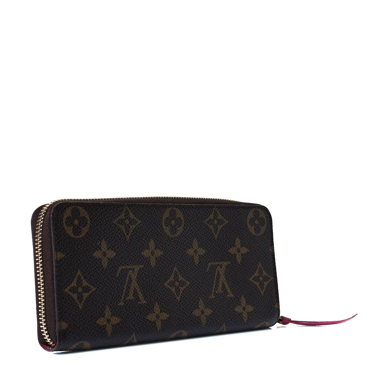 Louis Vuitton Monogram Clemence Wallet Fuchsia 2 of 8