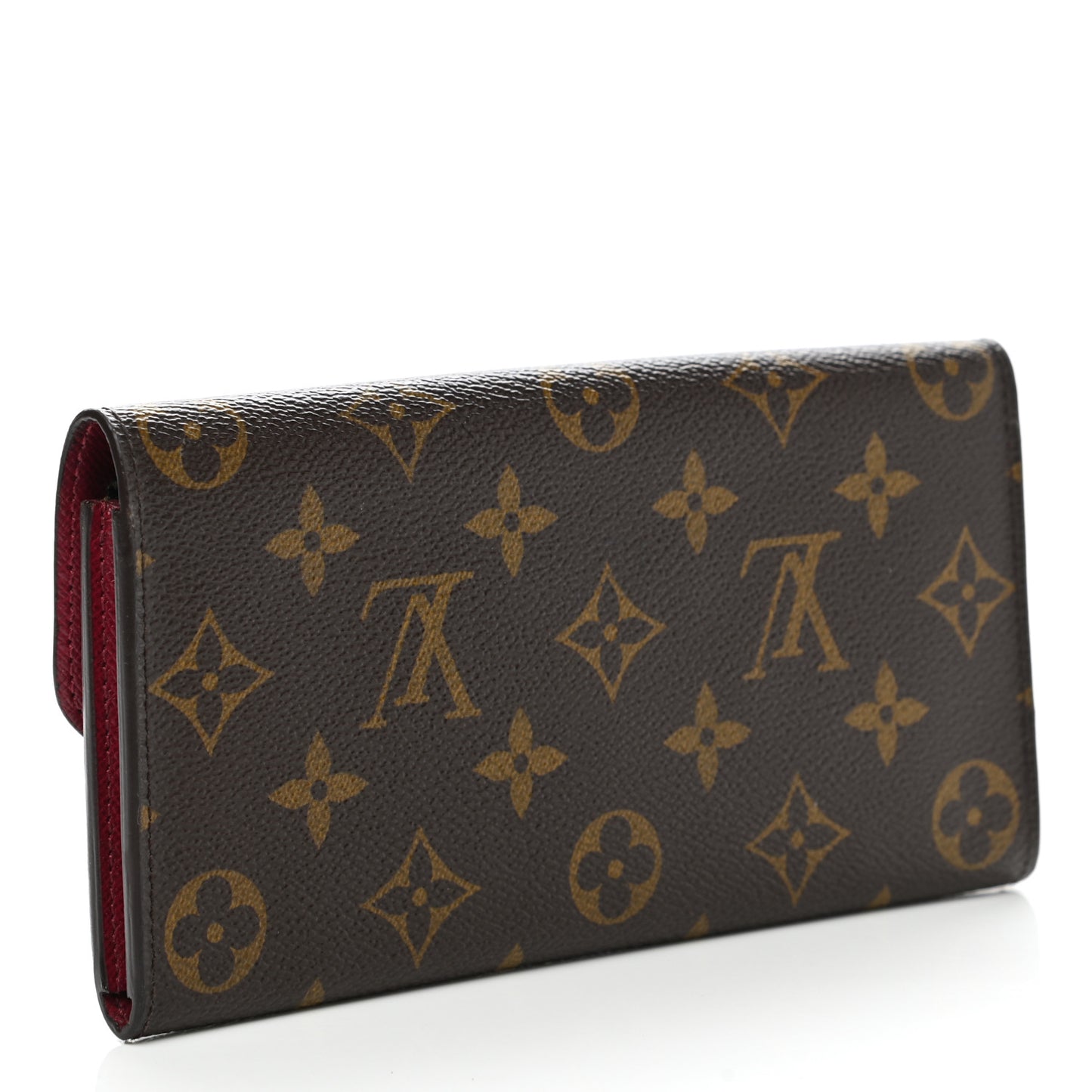 Monogram Emilie Wallet Fuchsia