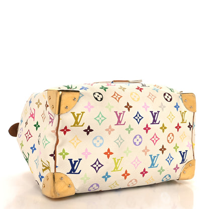 Louis Vuitton Monogram Multicolor Speedy 30 White 4 of 15