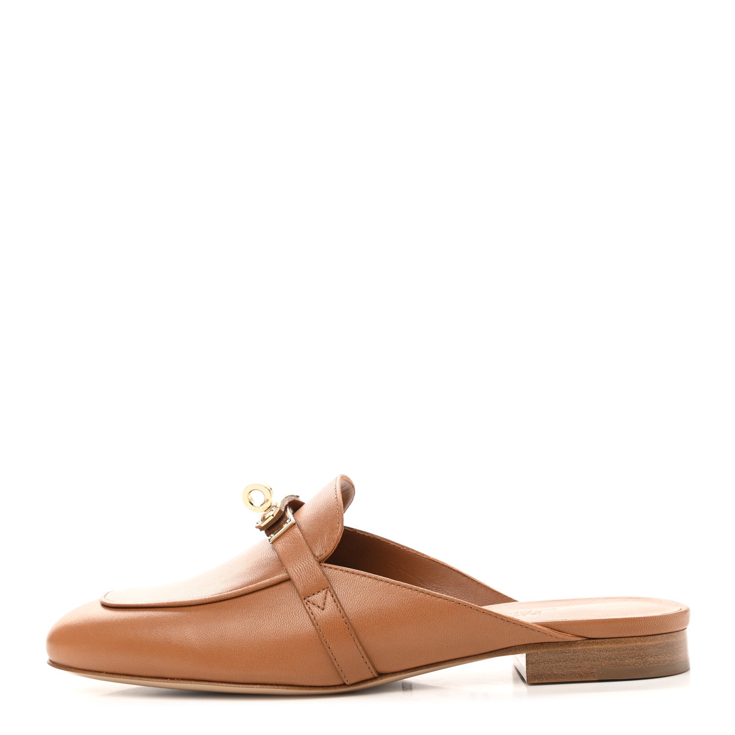 Hermes Cotton Canvas Calfskin Oz Mules 36 Naturel Beige Dore 1 of 9