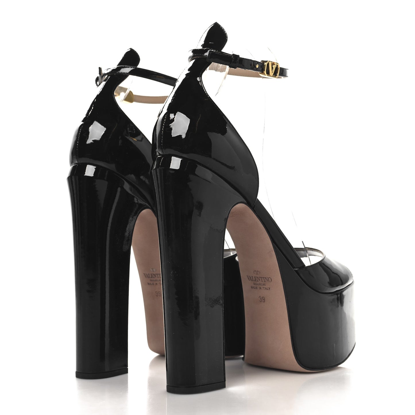 Patent Tan-Go 55/155mm Platform Sandals 39 Black