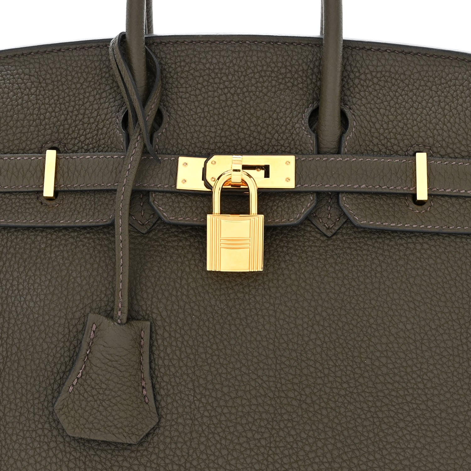 Hermes Togo Birkin 25 Vert Maquis 8 of 10