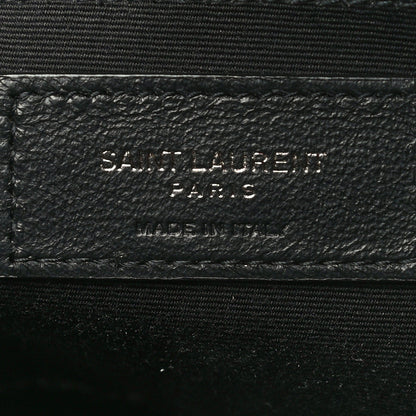 Saint Laurent Calfskin Matelasse Monogram Lou Camera Bag Granite 6 of 14