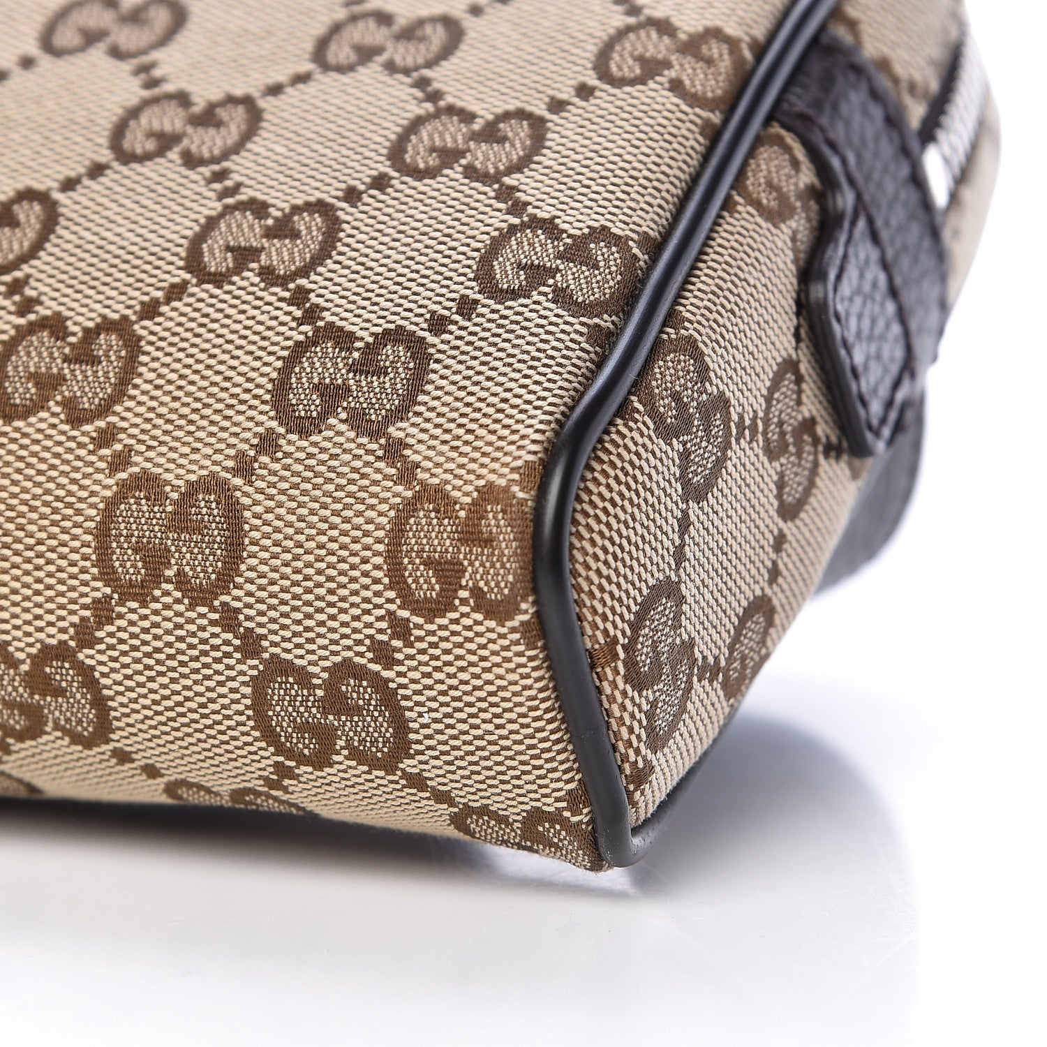 Gucci Monogram Belt Bag Dark Brown 10 of 10