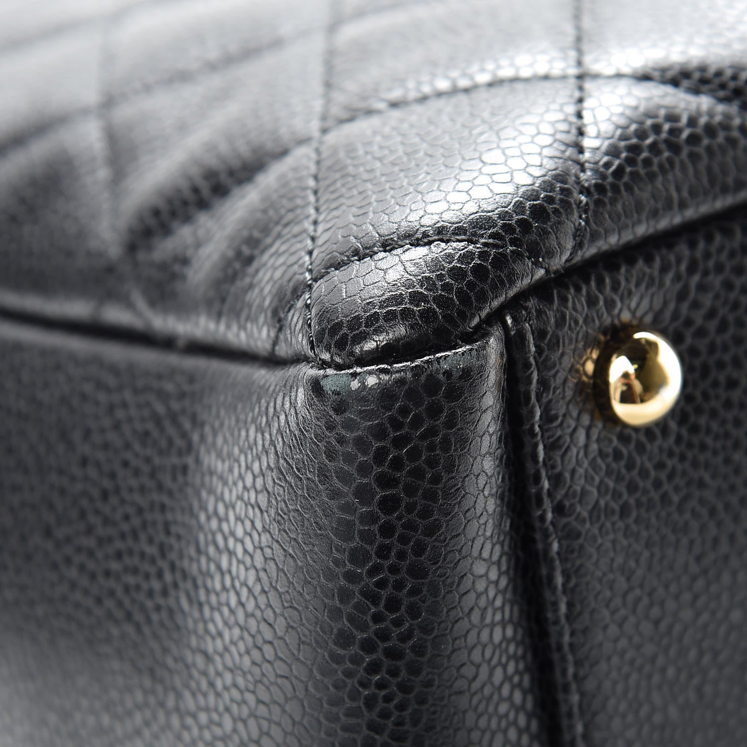 Chanel Caviar Quilted Petit Timeless Tote PTT Black 9 of 13