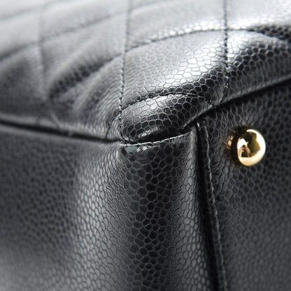 Chanel Caviar Quilted Petit Timeless Tote PTT Black 9 of 13